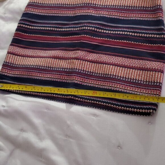 Hollister Bohemian Striped Woven Skirt with Zip - Picture 10 of 10